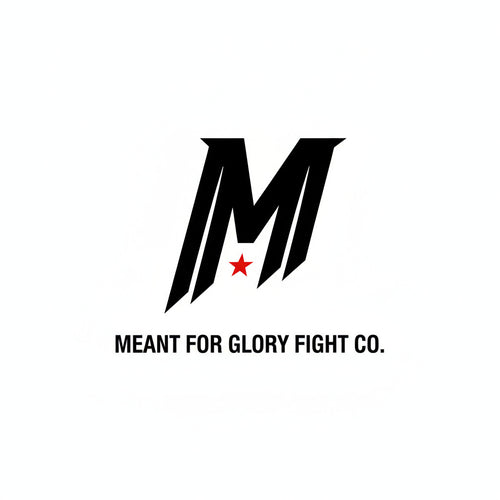 Meant for Glory Fight Co. M logo in black